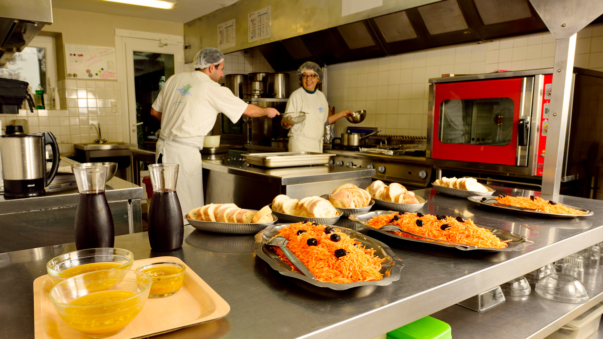 Bénévole en cuisine