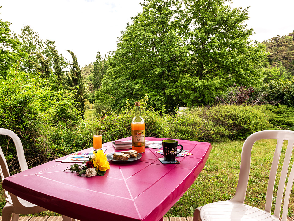 Terrasse du chalet